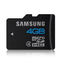 Samsung 4GB microSDHC (MB-MS4GA/EU)